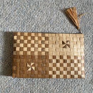 Lauhala Clutch. Never used since I purchased. Selling as is.